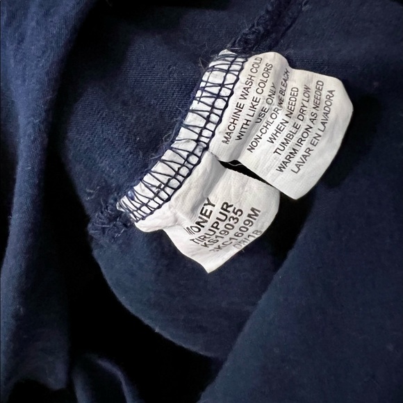 Blue and pink t-shirt by Distortion - Picture 4 of 5